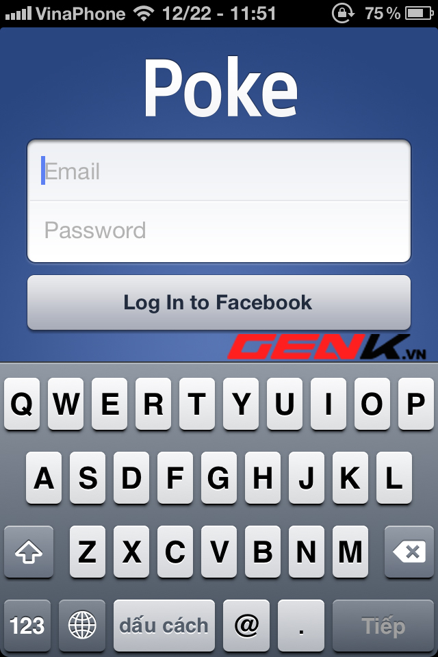 Facebook Poke trở th&agrave;nh ứng dụng miễn ph&iacute; hot nhất tr&ecirc;n iPhone 1