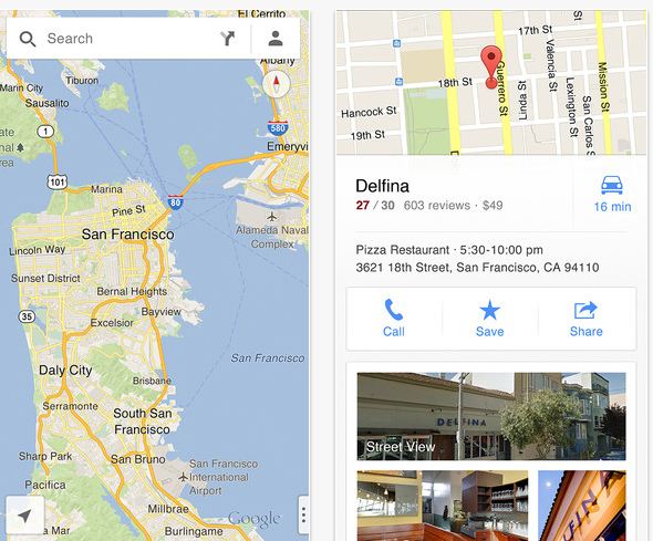 Google Maps - Cứu tinh bản đồ iOS 6 đã có trên App Store 2