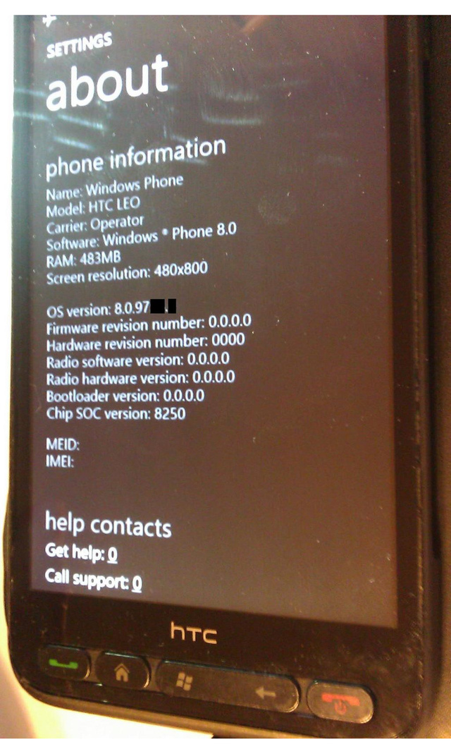 HTC HD2 đ&atilde; c&oacute; thể chạy Windows RT 4
