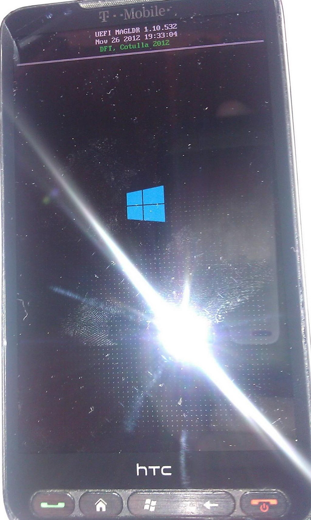 HTC HD2 đ&atilde; c&oacute; thể chạy Windows RT 5