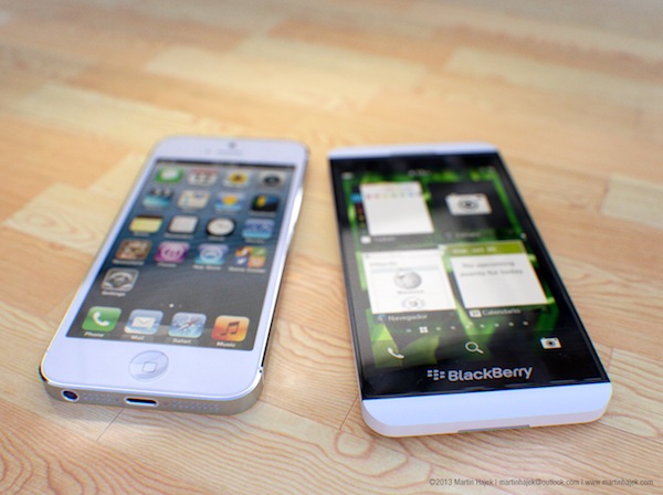 BlackBerry Z10 "đánh bại" iPhone 5 "toàn tập" 1