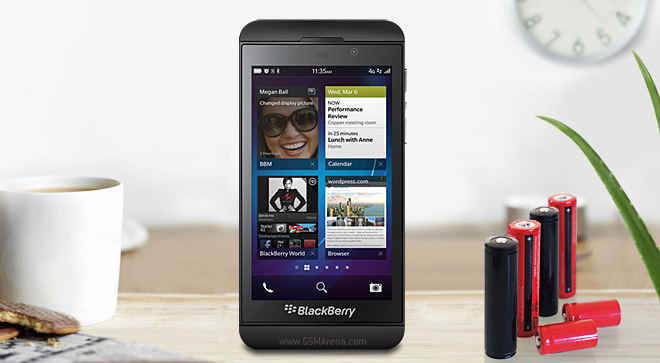 BlackBerry Z10 nhận bản cập nhật cải thiện thời lượng pin 2