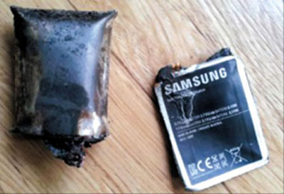 Galaxy Note bỗng dưng phát nổ 2