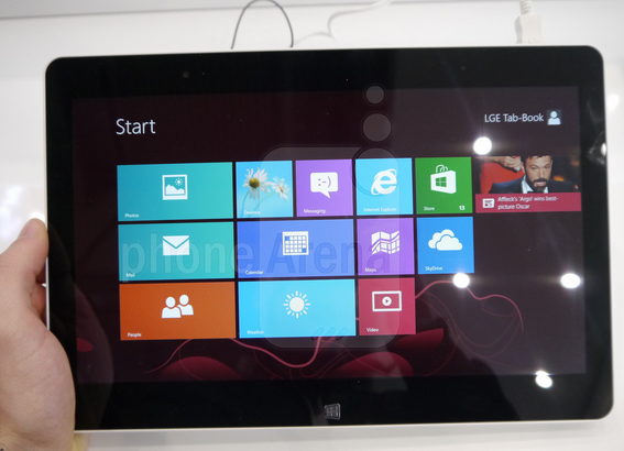 Tab Book: Tablet Windows 8 cao cấp của LG 3