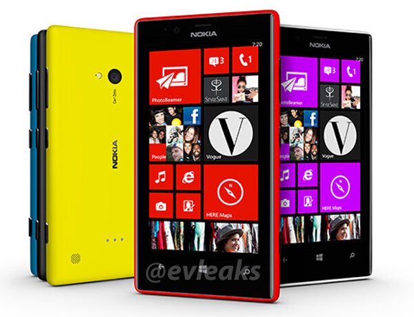 Rò rỉ thiết kế của Lumia 720 và Lumia 520 2