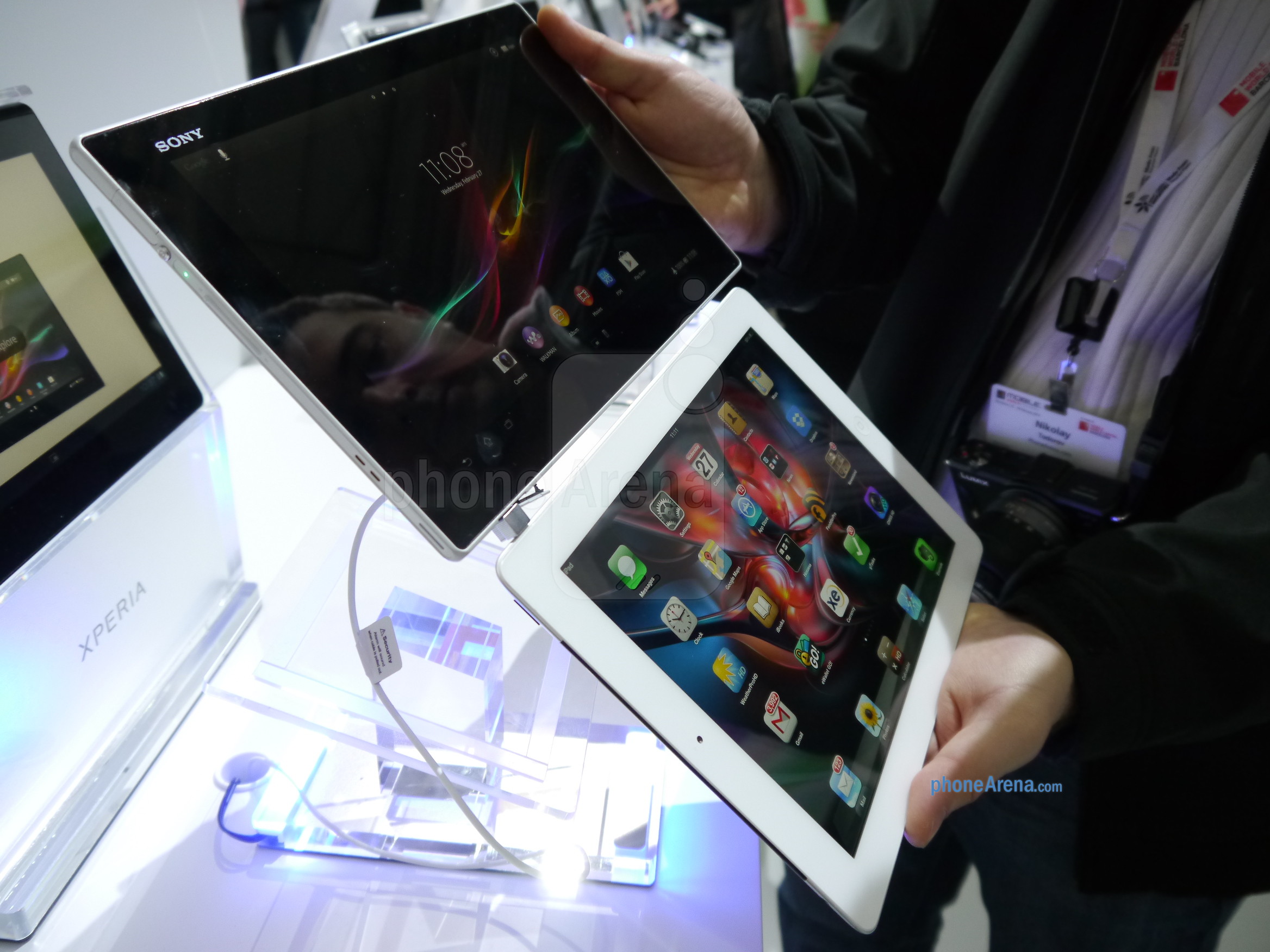 Sony Xperia Tablet Z "đọ dáng" cùng iPad 4 2