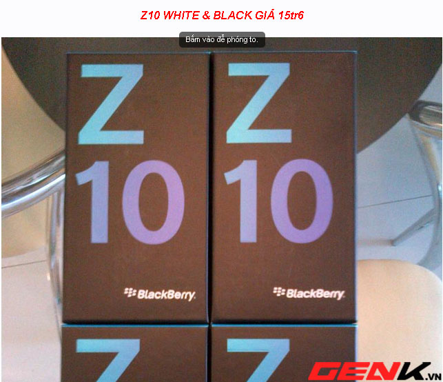 BlackBerry Z10: Hàng về nhiều, giá giảm mạnh 1