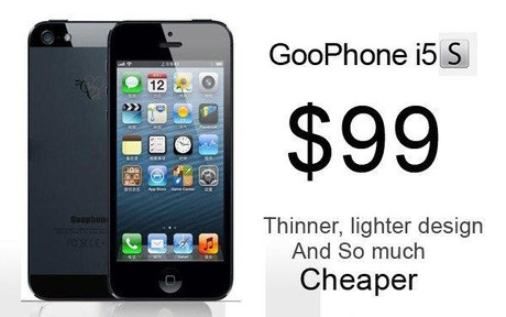 iPhone 5S chưa ra đã có hàng nhái, giá chỉ 3 triệu đồng 1
