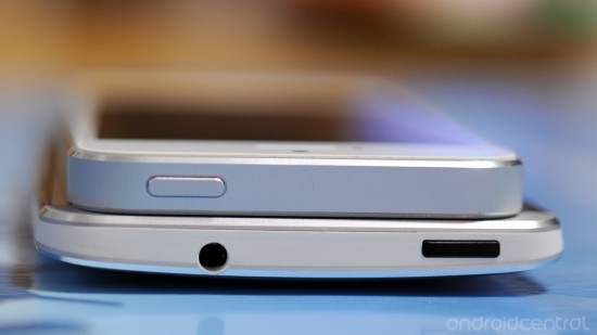 HTC One so dáng cùng iPhone 5 10