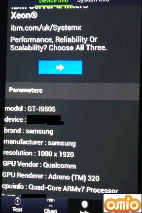 Galaxy S IV lộ điểm benchmark khủng khiếp 2