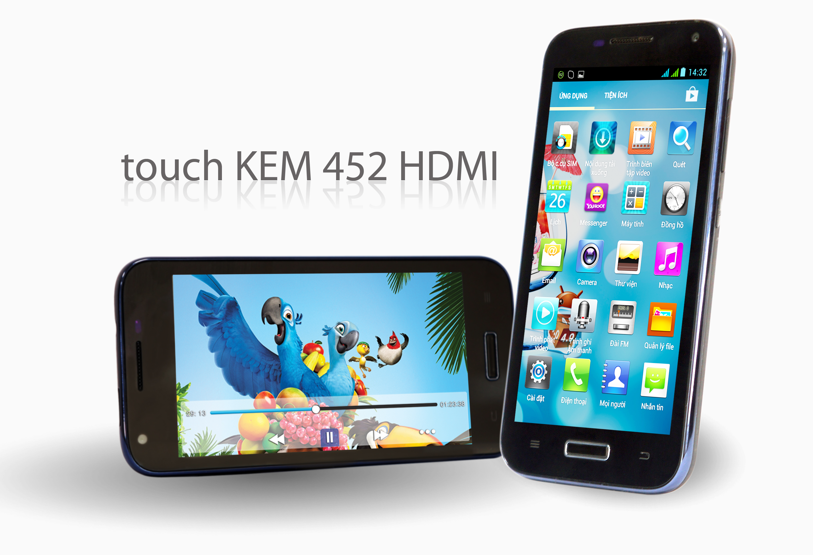 Xem sức mạnh của Touch KEM 452 HDMI 1