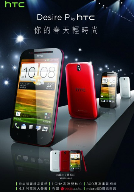 Lộ thiết kế Desire P và Desire Q: Bộ đôi smartphone Android tầm trung của HTC 1