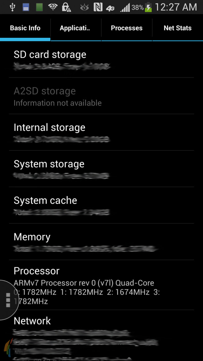 Kh&aacute;m ph&aacute; một phần giao diện của Galaxy S IV 4