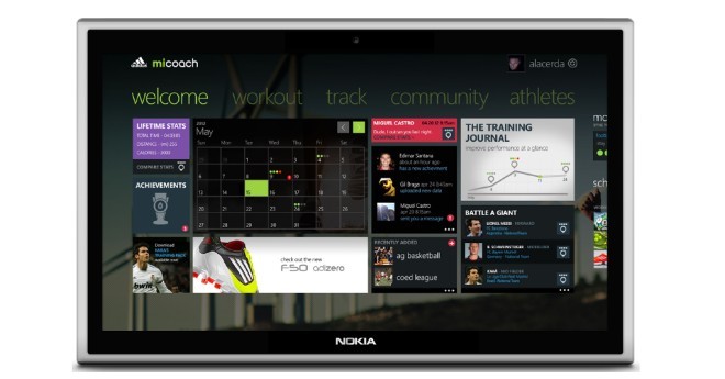 Lộ diện máy tính bảng của Nokia, thiết kế giống smartphone Lumia 1
