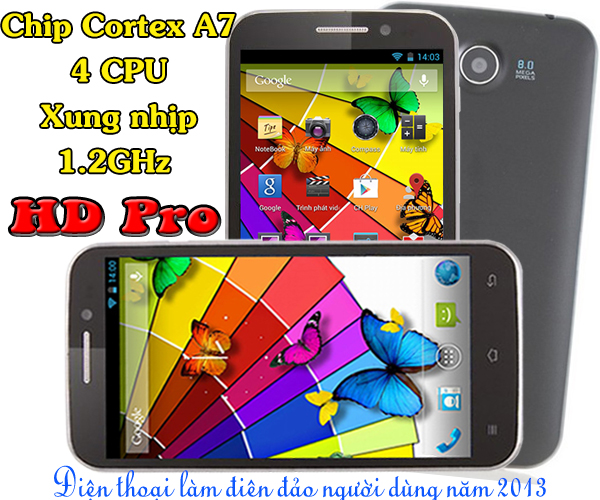 HD Pro tự tin với chuẩn mực smartphone 4