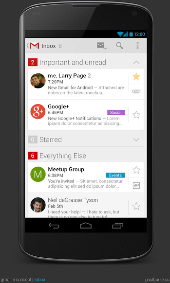 Một Gmail đa năng hơn trên smartphone 4