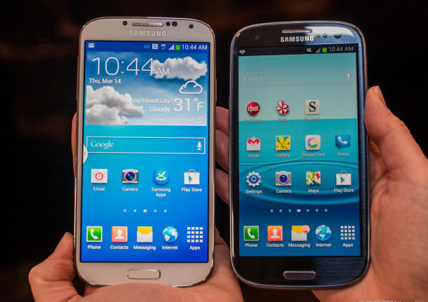 Galaxy S4 có tới 3 phiên bản vi xử lý chứ không phải 2 1