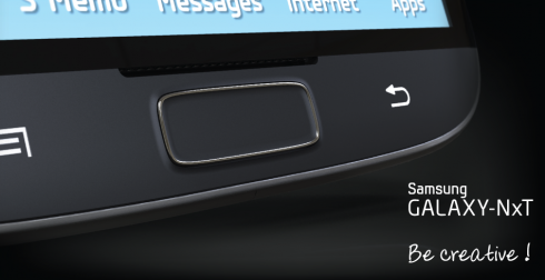 Galaxy NxT: Phablet màn hình 5,5 inch sở hữu bàn phím QWERTY 5