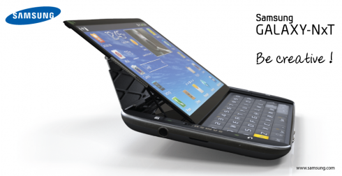Galaxy NxT: Phablet màn hình 5,5 inch sở hữu bàn phím QWERTY 8
