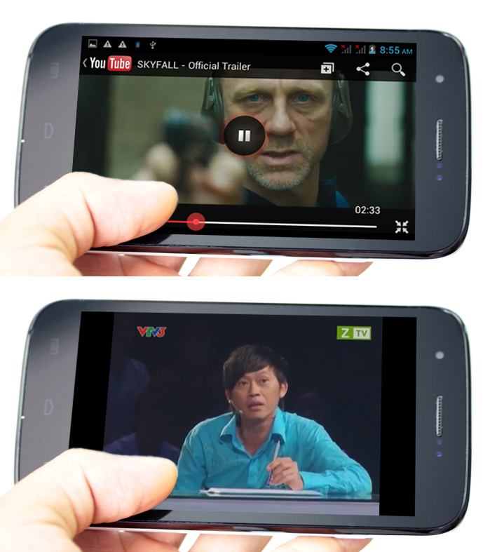 Q-Smart S33D: Công nghệ 3D trên smartphone 5.0 inch 2