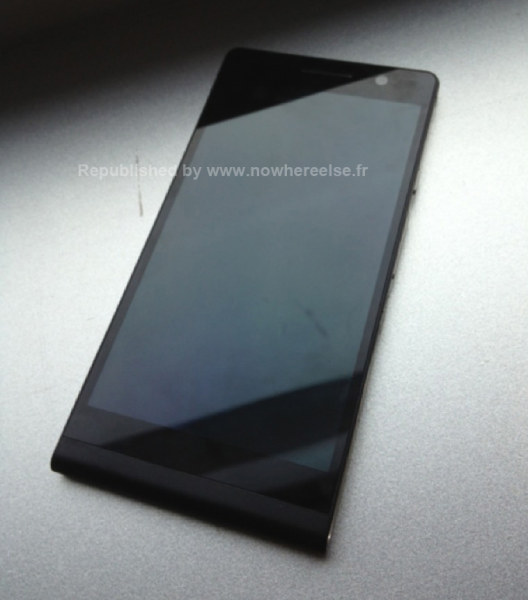 Rò rỉ hình ảnh mới về smartphone mỏng nhất thế giới Huawei Ascend P6-U06 với thiết kế vỏ kim loại 1