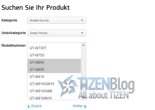 Tizen 2.1 sắp xuất hiện trên hai smartphone Redwood và Melius 1