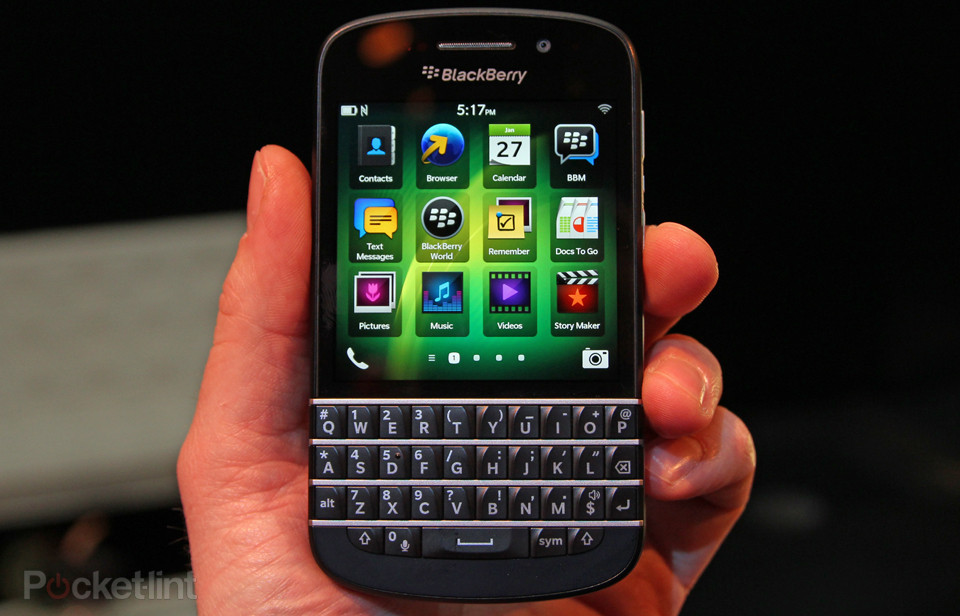 Cập nhật đầy đủ danh sách phím tắt cho BlackBerry Q10 9
