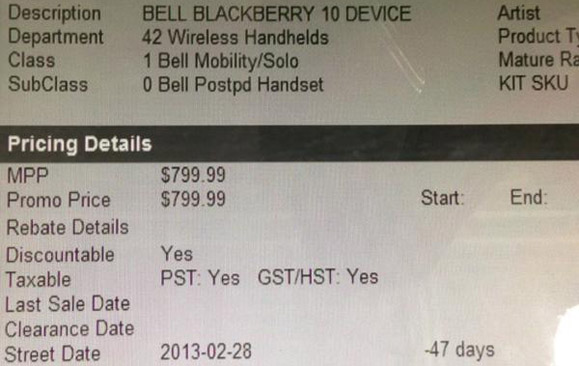 Smartphone BlackBerry 10 sẽ được bán vào 28/2, giá 16 triệu đồng 1