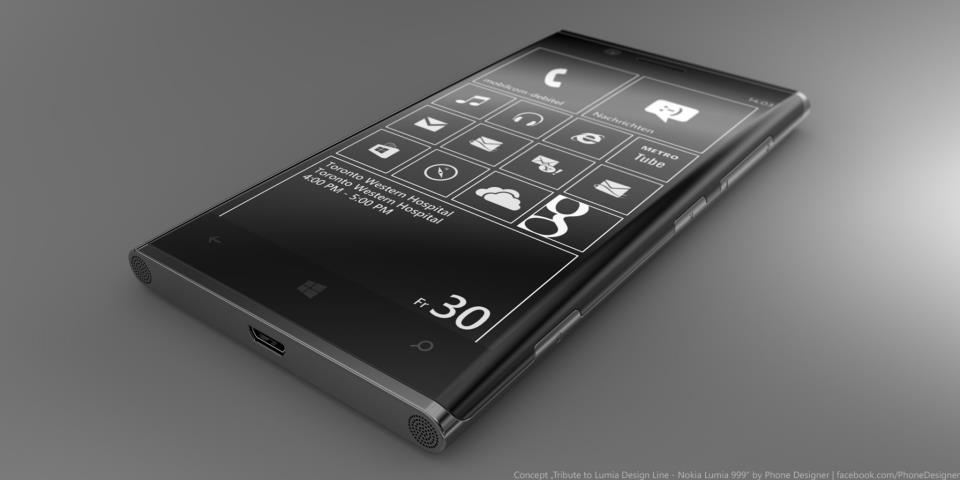 Lumia 999: Đặc sắc với hai t&ocirc;ng m&agrave;u đen trắng 1