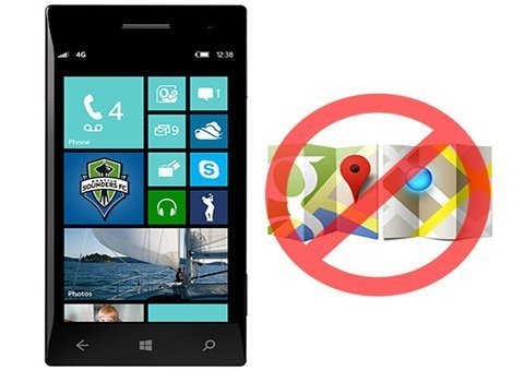 Google Maps phi&ecirc;n bản web mở cửa lại với người d&ugrave;ng Windows Phone 1