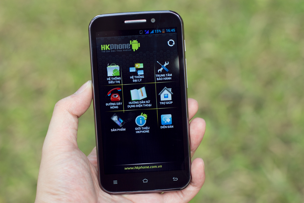 Cận cảnh HKPhone Revo HD2: Màn hình 5 inch, Android 4.1.2 13