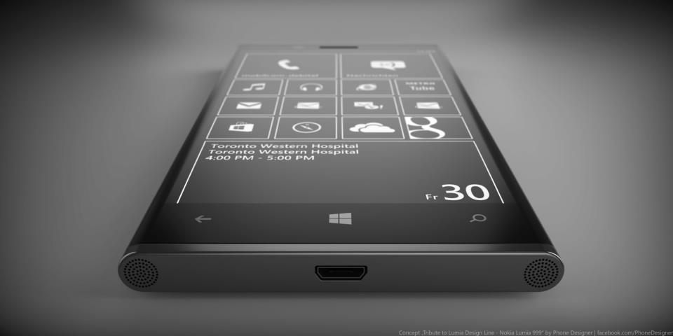 Lumia 999: Đặc sắc với hai t&ocirc;ng m&agrave;u đen trắng 6