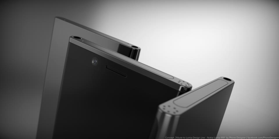 Lumia 999: Đặc sắc với hai t&ocirc;ng m&agrave;u đen trắng 8