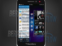 BlackBerry Z5 có màu đỏ