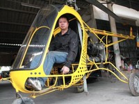 Chuyện chưa kể quanh chiếc "trực thăng" tự chế ở Hà Nội