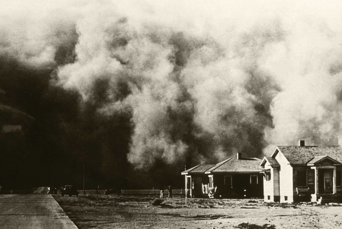 Sự kiện Dust Bowl: Cơn bão đen kéo dài 10 năm trên khắp Bắc Mỹ - Ảnh 7. Sự kiện Dust Bowl: Cơn bão đen kéo dài 10 năm trên khắp Bắc Mỹ - Ảnh 7.
