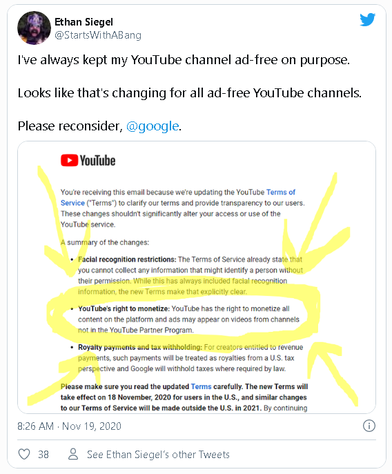 YouTube sẽ hiện quảng cáo trong tất cả video, ngay cả khi người sản xuất không muốn và không kiếm được tiền - Ảnh 3.