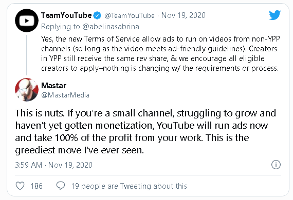 YouTube sẽ hiện quảng cáo trong tất cả video, ngay cả khi người sản xuất không muốn và không kiếm được tiền - Ảnh 2.