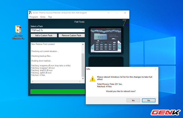 Hướng dẫn cài ko-Z for Windows 10, thêm một giao diện nền tối cực chất dành cho bạn - Ảnh 14. Hướng dẫn cài ko-Z for Windows 10, thêm một giao diện nền tối cực chất dành cho bạn - Ảnh 14.