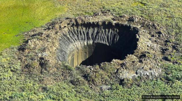 Bí ẩn về những ổ gà khổng lồ ở vùng cực Siberia - Ảnh 5.