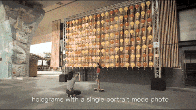 Portrait: Khung hình đặc biệt có thể chiếu ảnh chân dung, chat video ở định dạng 3D cực kỳ ấn tượng - Ảnh 5. Portrait: Khung hình đặc biệt có thể chiếu ảnh chân dung, chat video ở định dạng 3D cực kỳ ấn tượng - Ảnh 5.