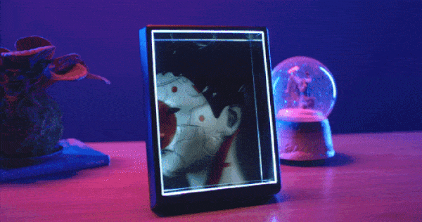 Portrait: Khung hình đặc biệt có thể chiếu ảnh chân dung, chat video ở định dạng 3D cực kỳ ấn tượng - Ảnh 4. Portrait: Khung hình đặc biệt có thể chiếu ảnh chân dung, chat video ở định dạng 3D cực kỳ ấn tượng - Ảnh 4.