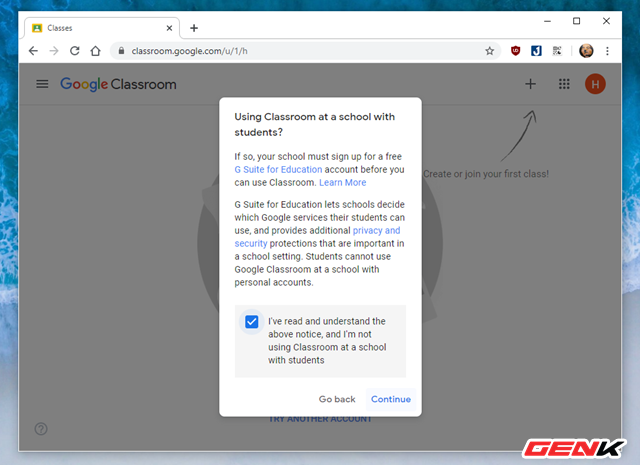 Nghỉ Tết lâu sợ mất chữ ? Hãy thử tạo lớp học Online với dịch vụ miễn phí Classroom của Google - Ảnh 4.
