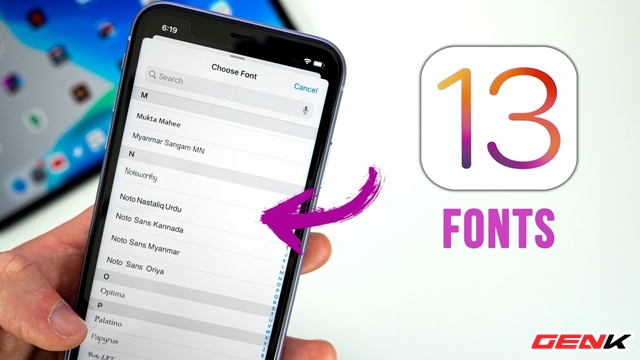 iOS 13: Cách cài đặt và sử dụng Phông chữ mới - Ảnh 1.