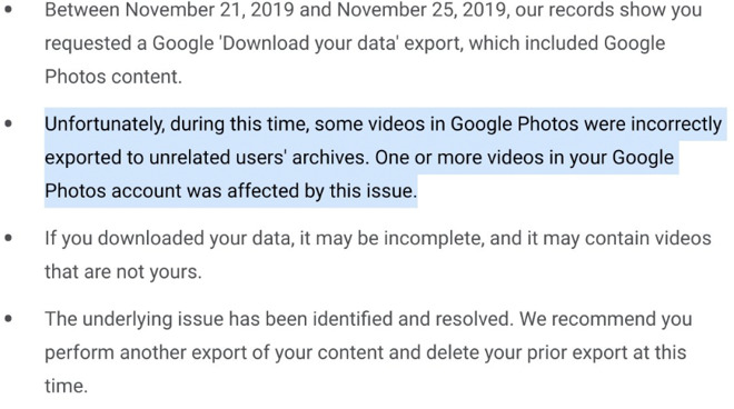 Google Photos chia sẻ nhiều video riêng tư của một số người dùng cho người lạ - Ảnh 1.