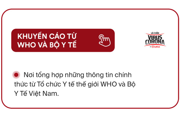 Trang Lá chắn virus Corona: Thông tin chuẩn xác, kiến thức hữu ích để ta tự bảo vệ mình lẫn người thân giữa mùa dịch - Ảnh 14.