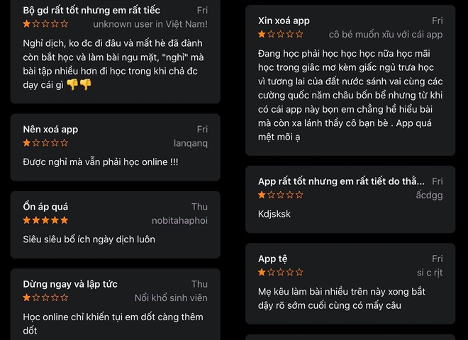 Giáo viên lên mạng xã hội kêu gọi “giải cứu” ứng dụng học online trước bão đánh giá 1 sao của học sinh Việt - Ảnh 2.