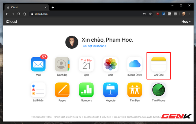 Cách cài đặt và sử dụng ứng dụng Notes của Apple trên Windows 10 - Ảnh 3.