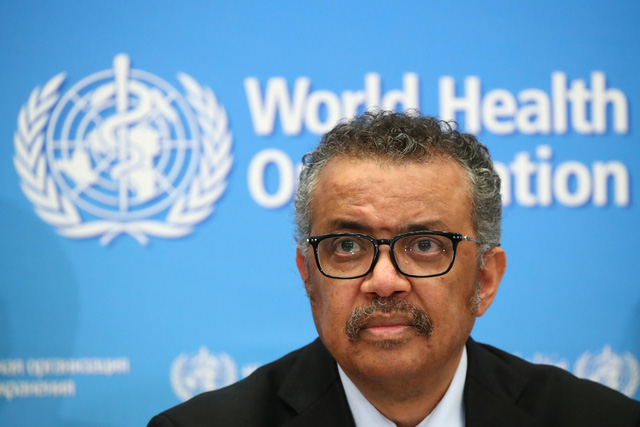 Tổng giám đốc WHO, Tedros Adhanom Ghebreyesus đang cùng các nhà lãnh đạo toàn cầu để có thể giải quyết các bài toán khó liên quan đến vắc-xin virus corona.