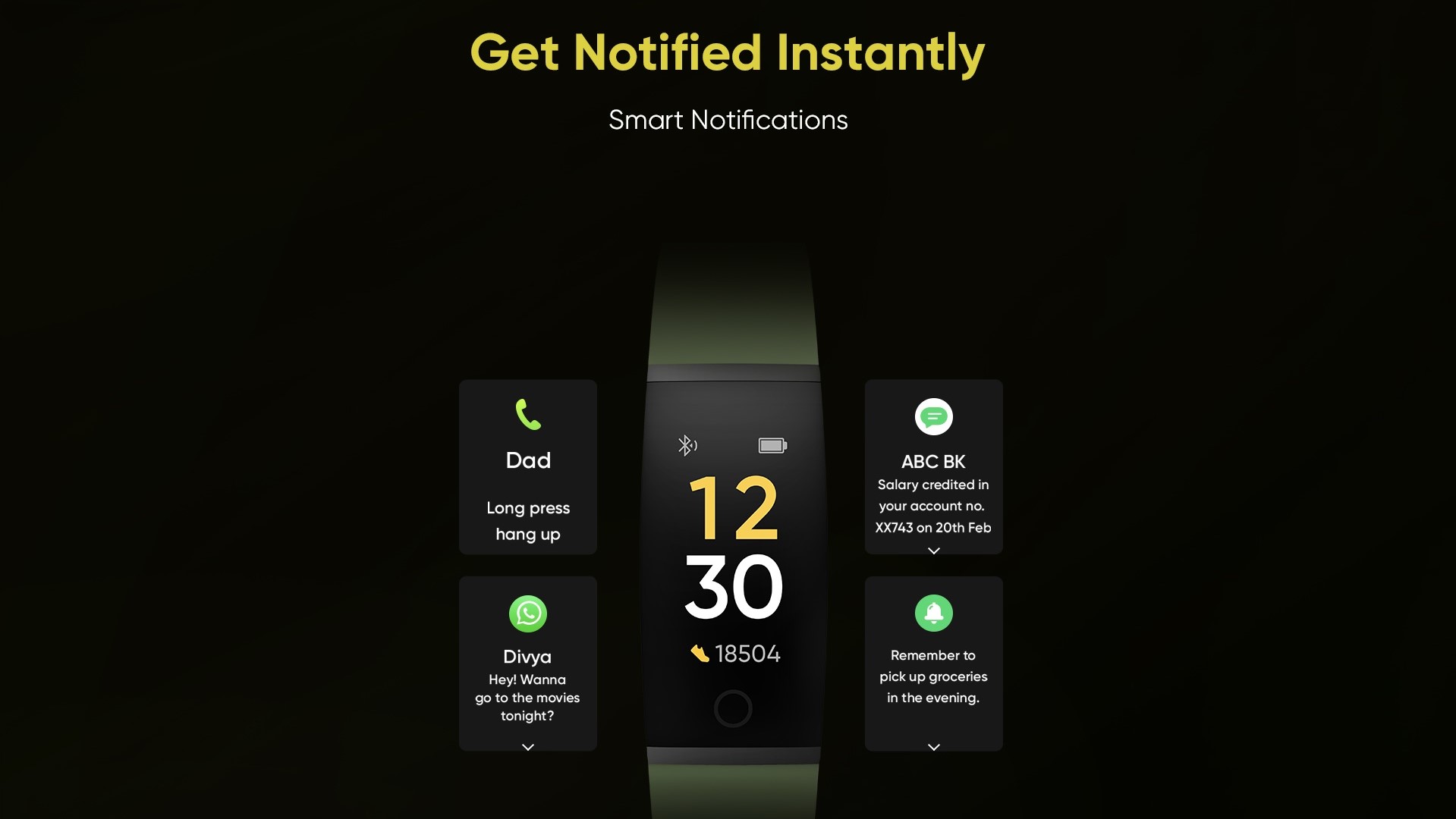 Realme Band ra mắt: Màn hình màu, pin 10 ngày, theo dõi nhịp tim, giá ...